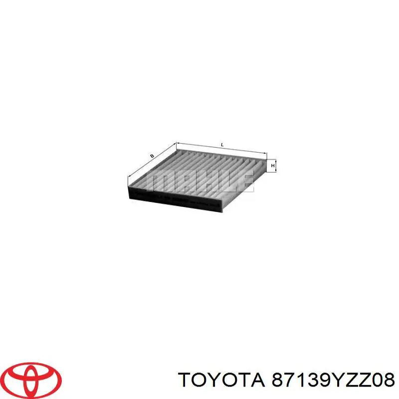 Filtr kabiny Toyota 87139YZZ08 cena, od 7,97 USD