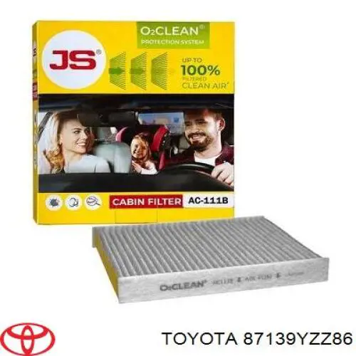 Filtr kabiny Toyota 87139YZZ86