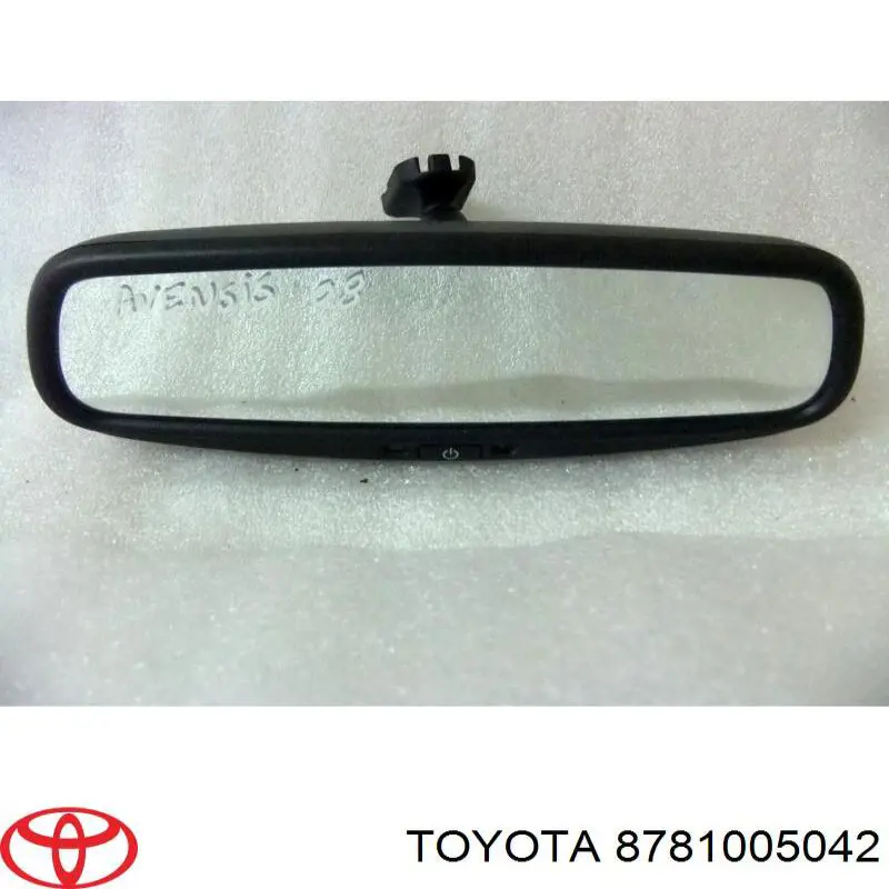 Lusterko wewnętrzne Toyota Corolla sedana (E12) (2002 - 2006) cena, od 55,90 USD