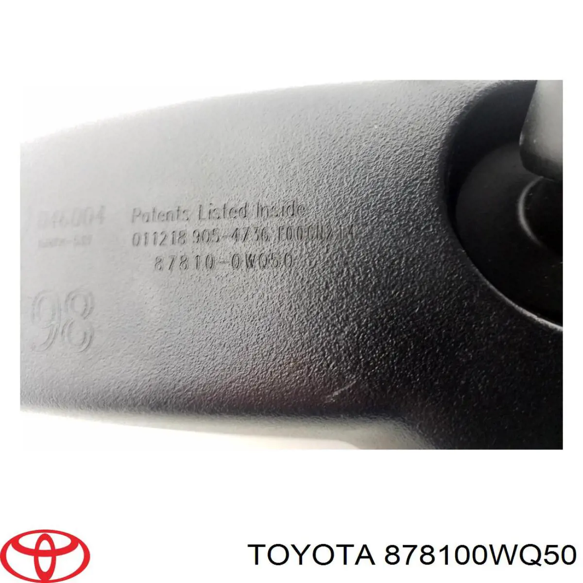 Do koszyka 878100W050 Toyota Lusterko wewnętrzne
