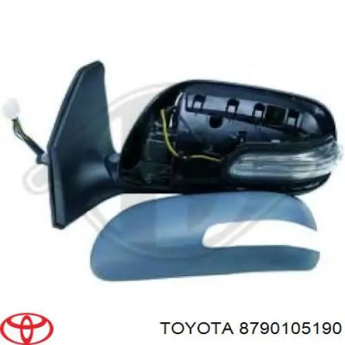 Lusterko wsteczne prawe 8790105190 Toyota