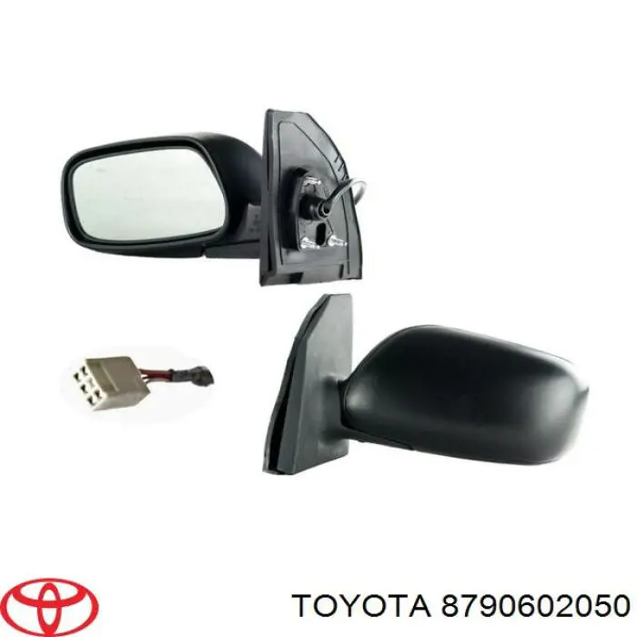 Lusterko wsteczne lewe Toyota 8790602050 cena, od 81,11 USD