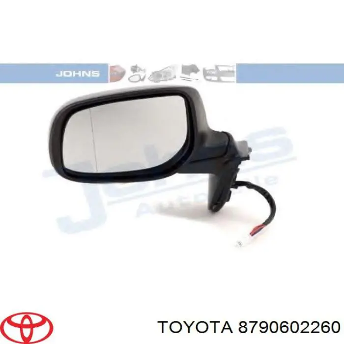 Do koszyka 8790602260 Toyota Lusterko wsteczne lewe