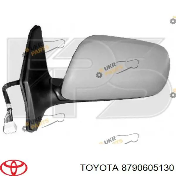 Do koszyka 8790905380A0 Toyota Lusterko wsteczne lewe