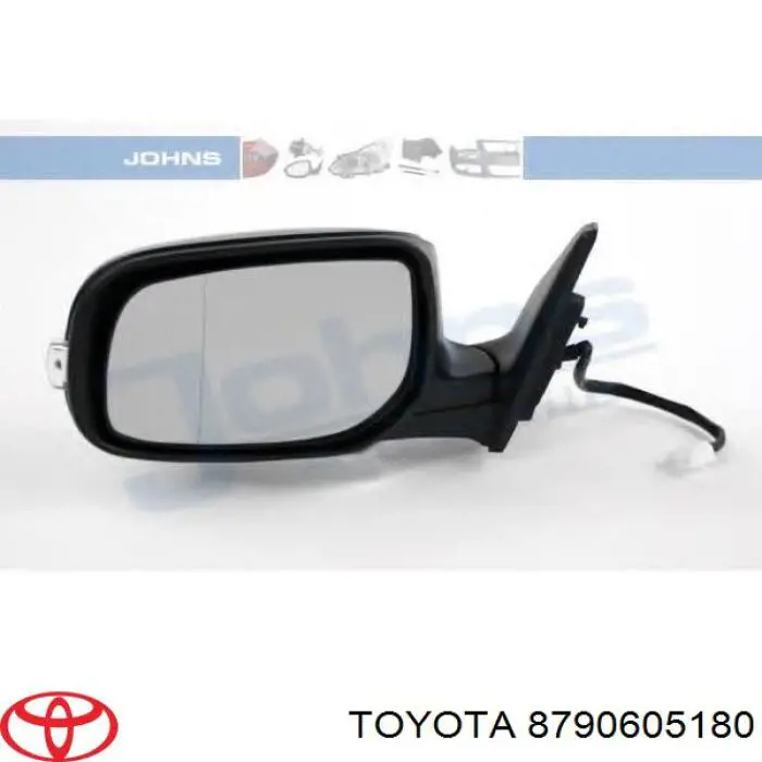 Do koszyka 8790605180 Toyota Lusterko wsteczne lewe
