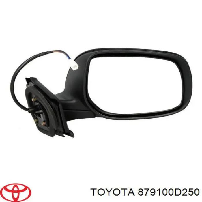 Lusterko wsteczne prawe Toyota 879100D250 cena, od 66,40 USD