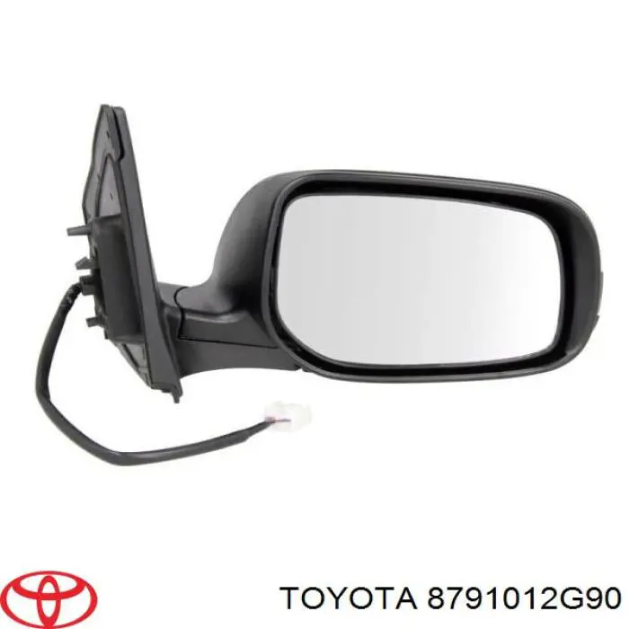 Lusterko wsteczne prawe 8791012G90 Toyota
