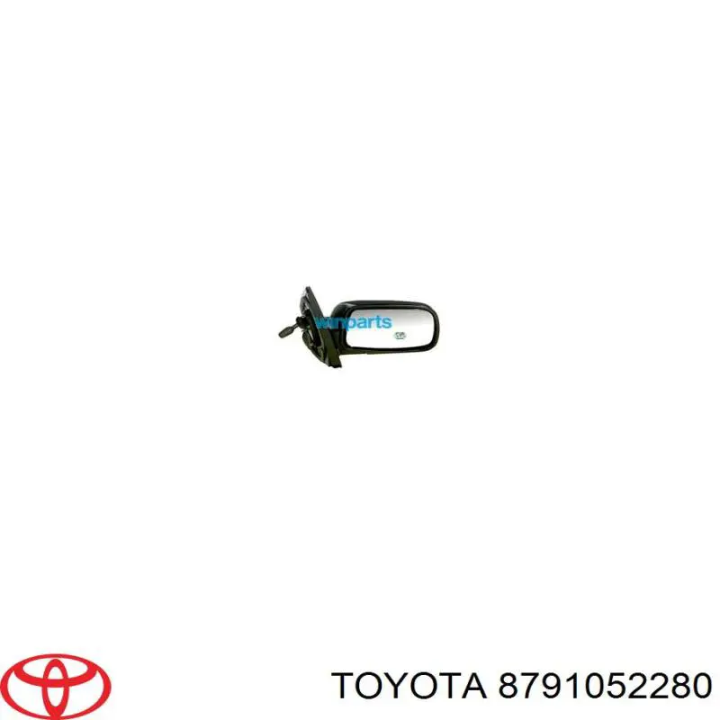 Do koszyka 8791052280 Toyota Lusterko wsteczne prawe