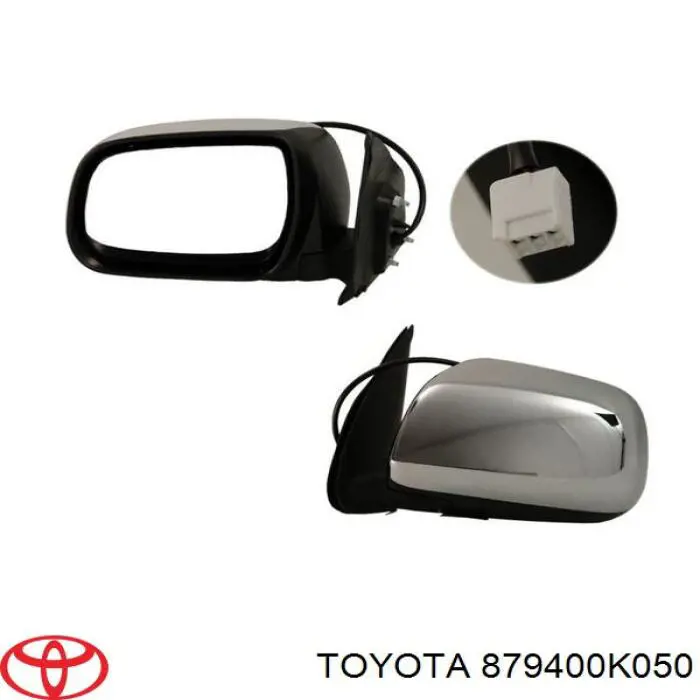 Do koszyka 876102D205CA Hyundai/Kia Lusterko wsteczne lewe