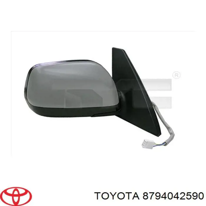 Do koszyka 8794042590 Toyota Lusterko wsteczne lewe