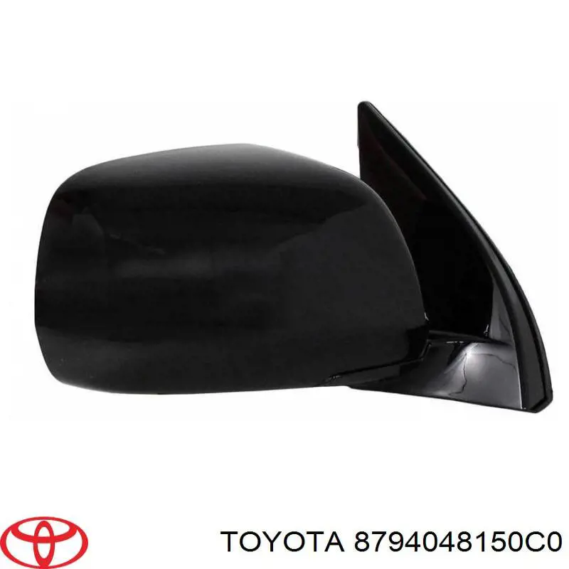 Lusterko wsteczne lewe do Toyota Highlander I ACU2, MCU2