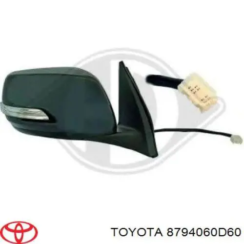 Lusterko wsteczne lewe Toyota 8794060D60 cena, od 1198,73 USD