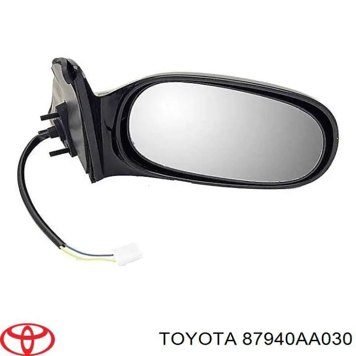 Lusterko wsteczne lewe Toyota 87940AA030 cena, od 250,56 USD
