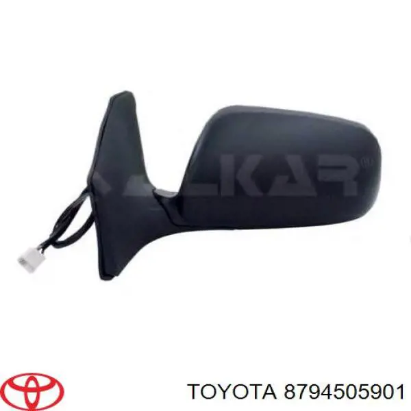 Lusterko wsteczne lewe Toyota 8794505901 cena, od 96,05 USD
