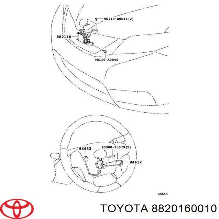 Mocowanie radaru do tempomatu (distronic) Lexus GS (L10)