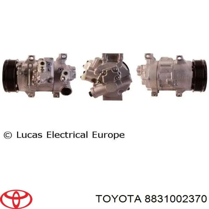 Sprężarka klimatyzacji 8831002370 Toyota