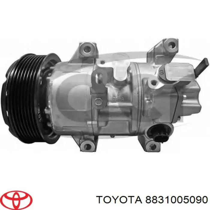 Sprężarka klimatyzacji Toyota 8831005090 cena, od 194,09 USD