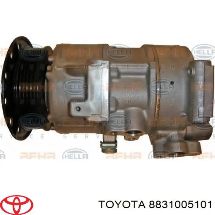 Sprężarka klimatyzacji Toyota 8831005101 cena, od 258,79 USD