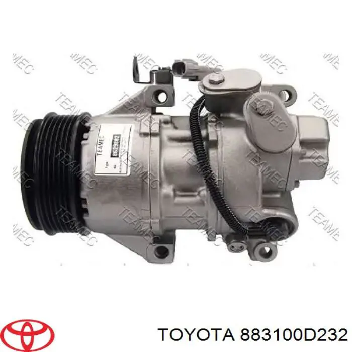 Do koszyka 883100D232 Toyota Sprężarka klimatyzacji