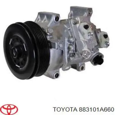 Sprężarka klimatyzacji Toyota 883101A660 cena, od 197,50 USD