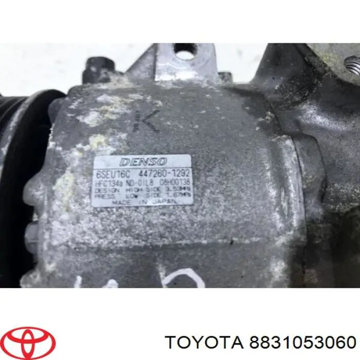 Sprężarka klimatyzacji Toyota 8831053060 cena, od 337,11 USD