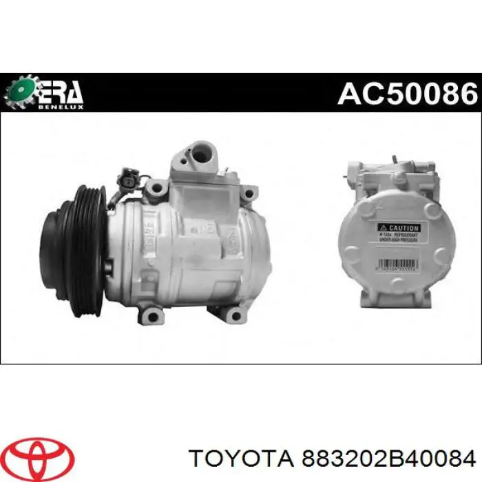 Sprężarka klimatyzacji Toyota 883202B400 cena, od 407,97 USD