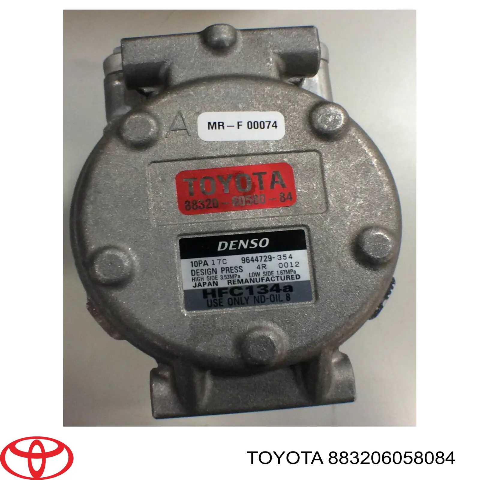 Do koszyka 8832060580 Toyota Sprężarka klimatyzacji