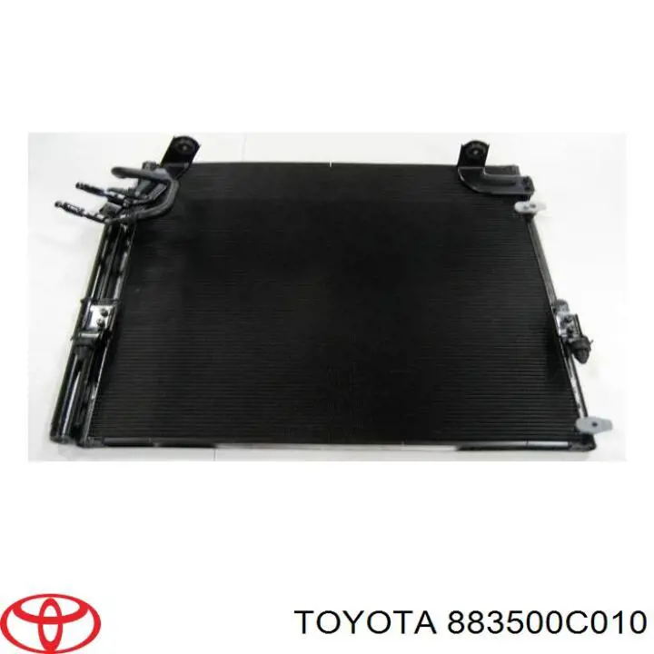 Do koszyka 883500C010 Toyota Chłodnica klimatyzacji