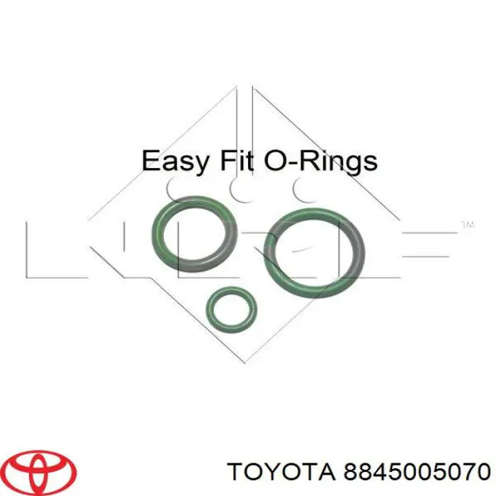 Do koszyka 8845005070 Toyota Chłodnica klimatyzacji