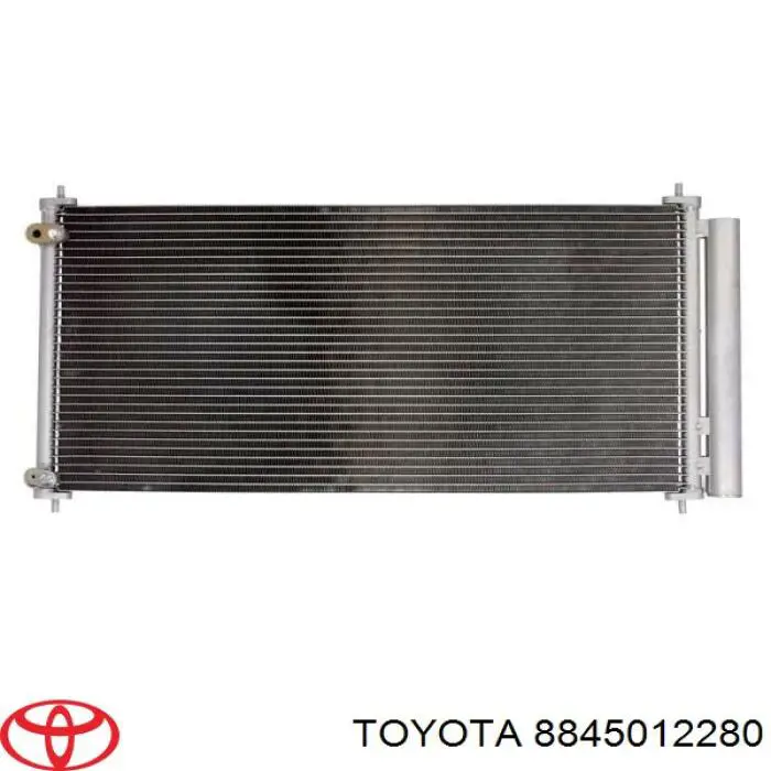 Chłodnica klimatyzacji Toyota 8845012280 cena, od 96,48 USD