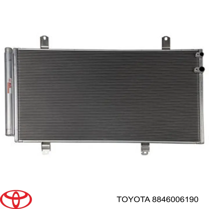 Chłodnica klimatyzacji Toyota 8846006190 cena, od 106,93 USD