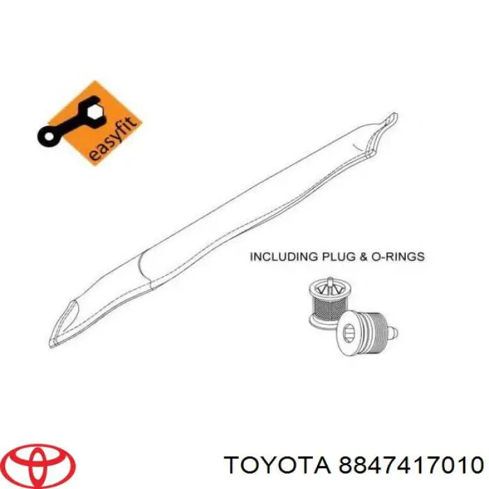 Osuszacz klimatyzacji Toyota 8847417010 cena, od 9,07 USD