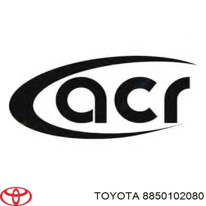 Parownik klimatyzacji Toyota 8850102080 cena, od 96,86 USD