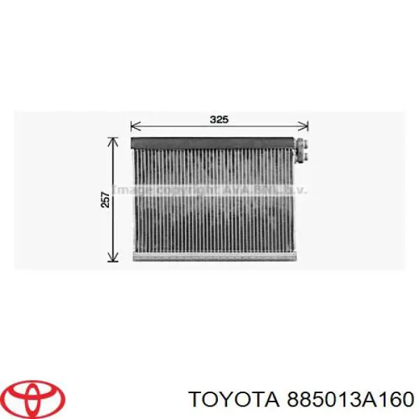 Parownik klimatyzacji Toyota 885013A160 cena, od 1592,54 USD