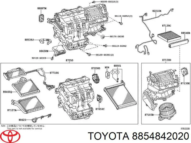 Obudowa filtra powietrza Toyota RAV4 3 (A3)