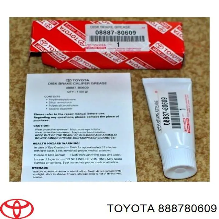 Smar do układów hamulcowych Toyota 888780609 cena, od 43,07 USD