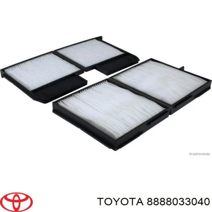 Filtr kabiny Toyota 8888033040 cena, od 16,66 USD