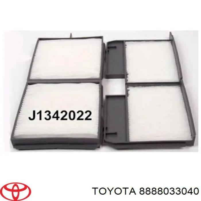 Do koszyka 8888033040 Toyota Filtr kabiny