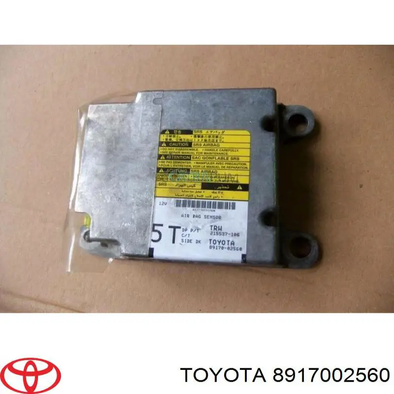 8917002560 Toyota Sterownik poduszki bezpieczeństwa