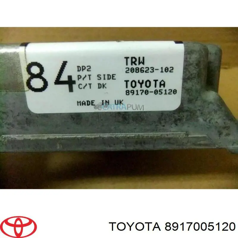 Do koszyka 8917005120 Toyota Sterownik poduszki bezpieczeństwa