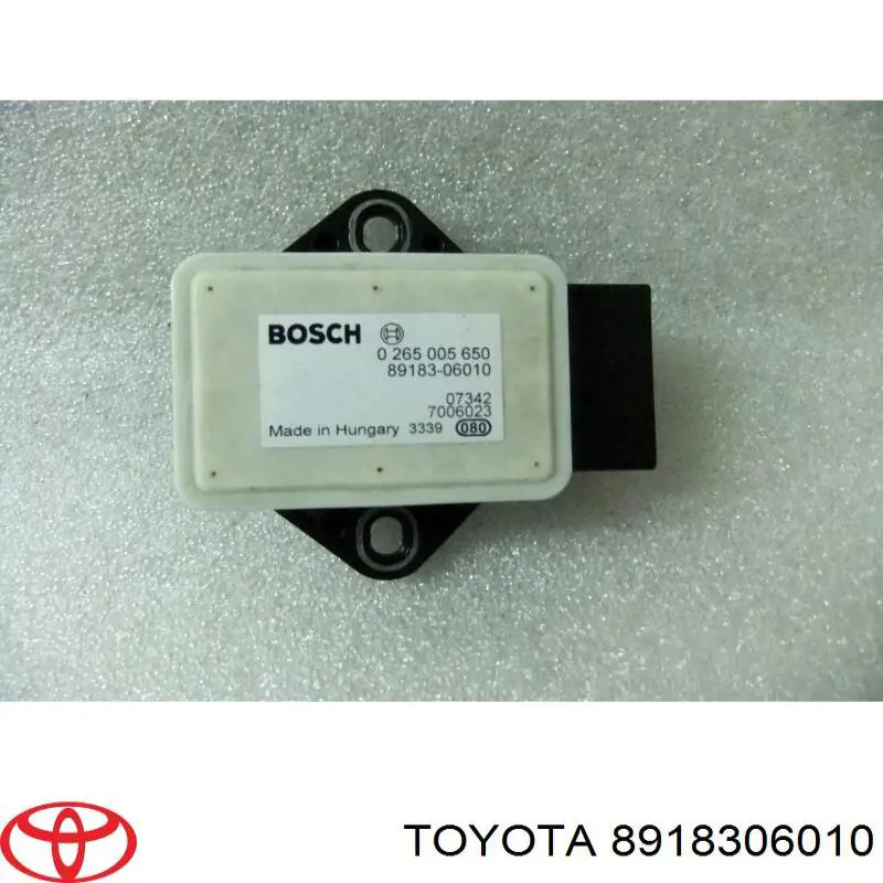 8918306010 Toyota Czujnik przyspieszenia wzdłużnego