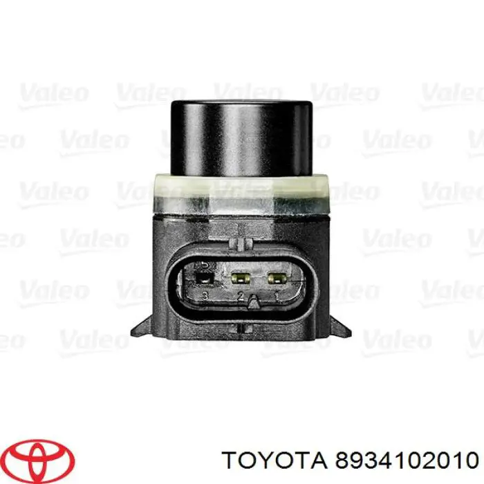 Do koszyka 8934102010 Toyota Czujnik parkowania przedni boczny