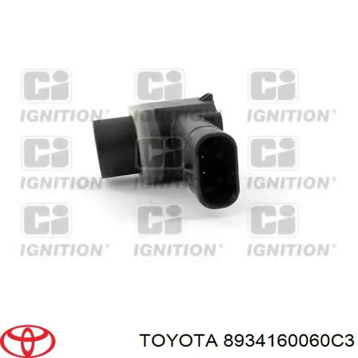 8934160060C3 Toyota Czujnik parkowania przedni