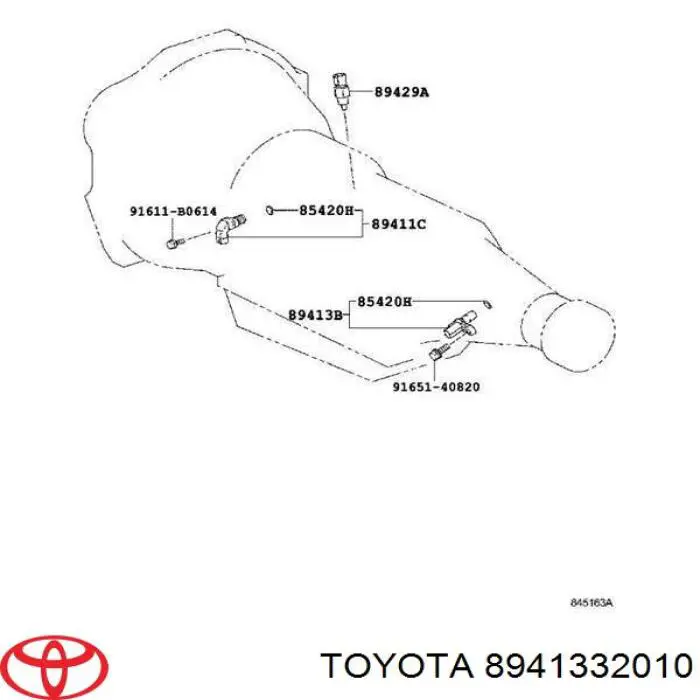 8941332010 Toyota czujnik prędkości