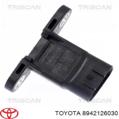 8942126030 Toyota Czujnik ciśnienia w kolektorze ssącym, MAP