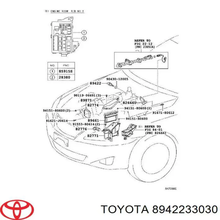 Czujnik temperatury płynu chłodzącego, na desce rozdzielczej Toyota 8942233030 cena, od 10,04 USD