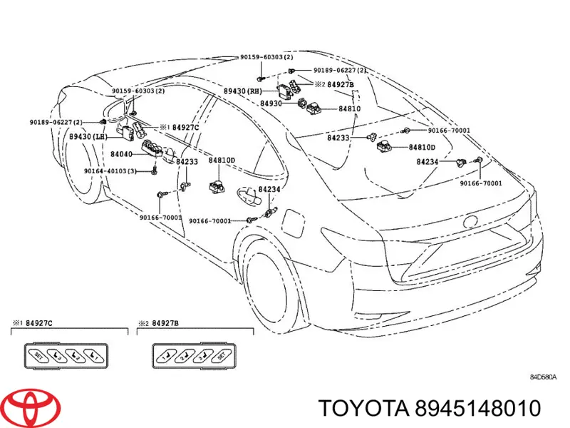 Czujnik położenia wybieraka automatycznej skrzyni biegów Toyota 8945148010 cena, od 66,46 USD