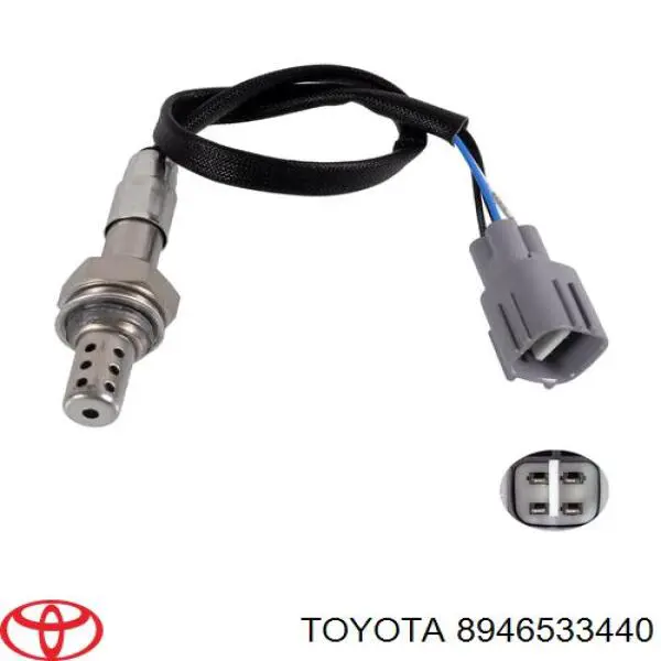 8946533440 Toyota sonda lambda czujnik tlenu po katalizatorze