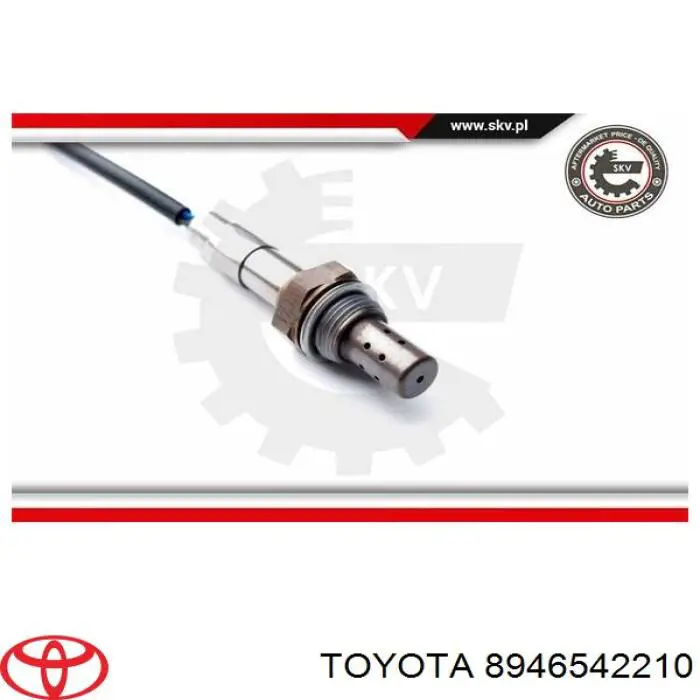 8946542210 Toyota Sonda lambda czujnik tlenu po katalizatorze