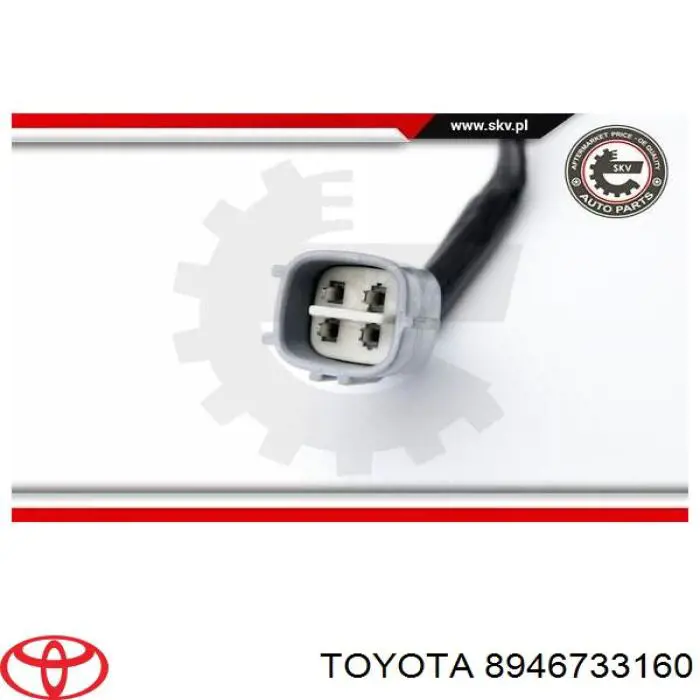 Do koszyka 8946733160 Toyota Sonda lambda czujnik tlenu przed katalizatorem